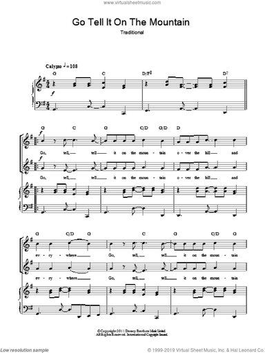 Go Tell It On The Mountain (arr. Rick Hein)