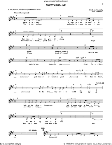 Sweet Caroline