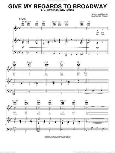 Give My Regards To Broadway