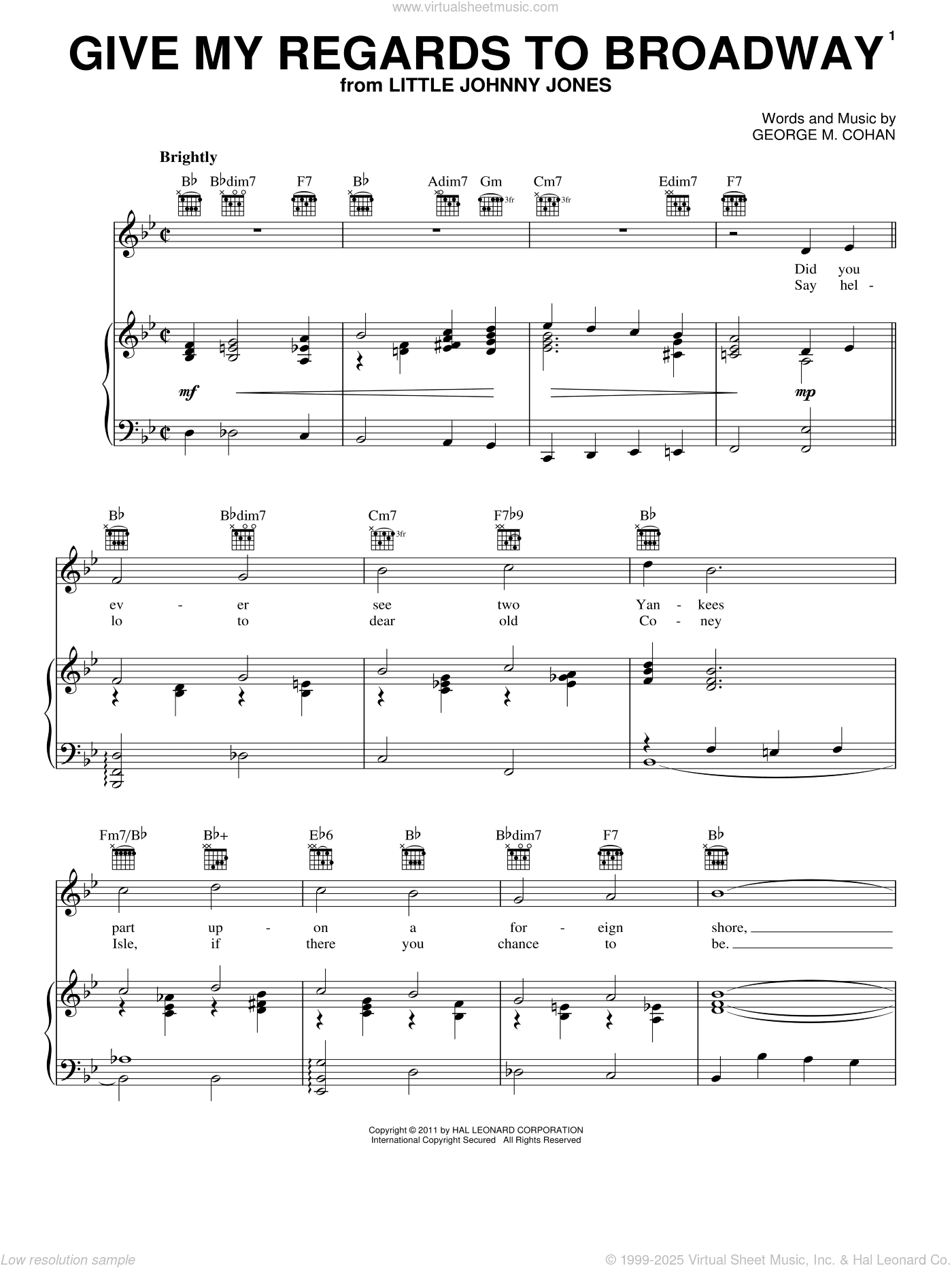 Give My Regards To Broadway