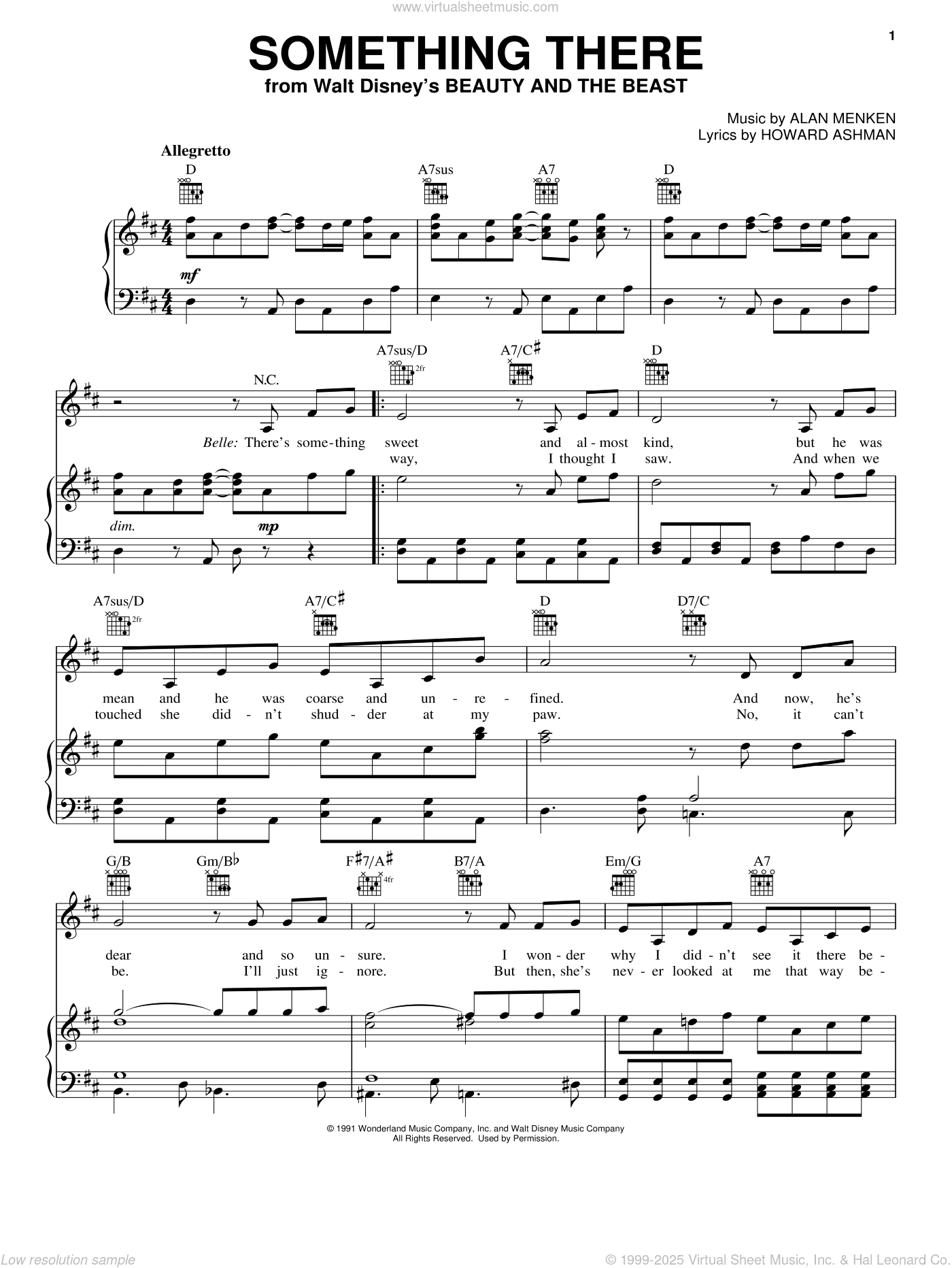 Something There (from Beauty And The Beast)