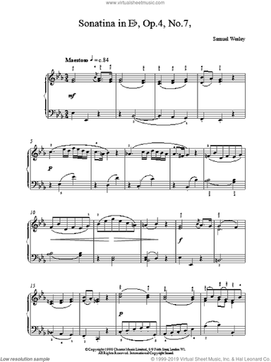 Sonatina Op4 No7