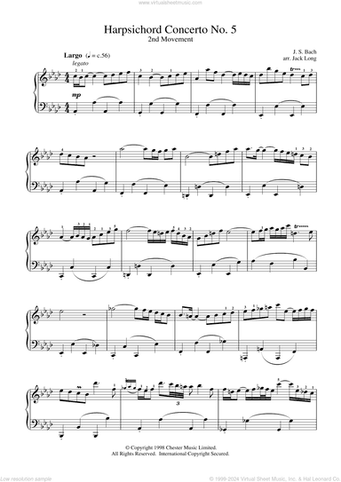 Harpsichord Concerto No. 5