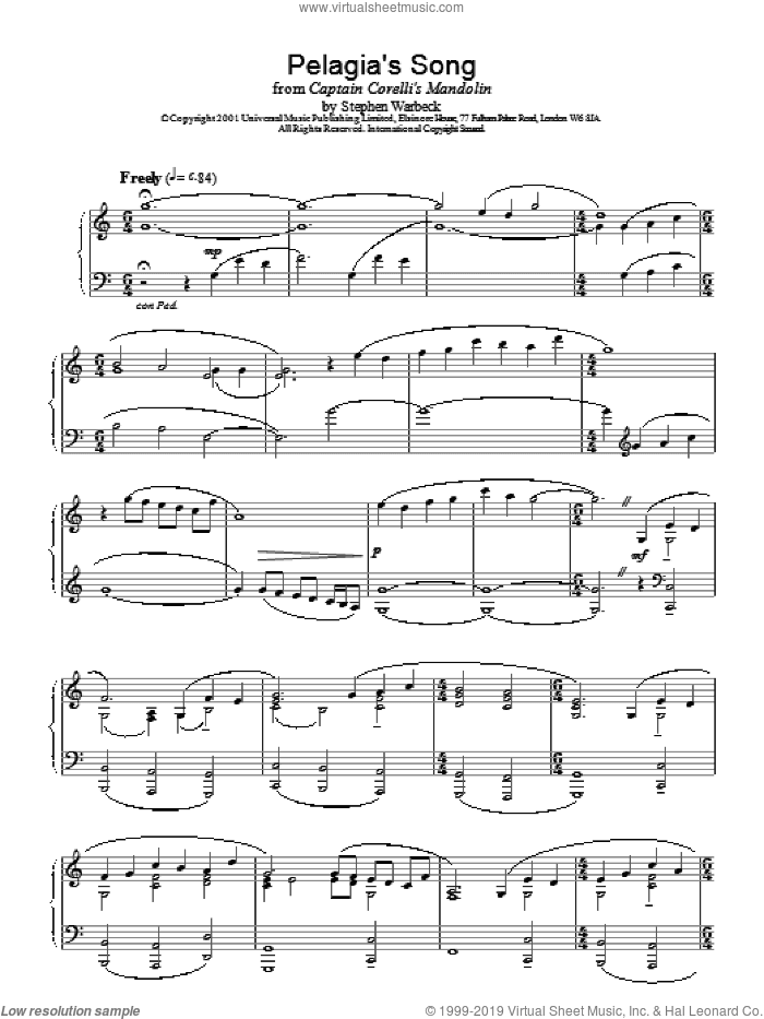 Pelagias Song