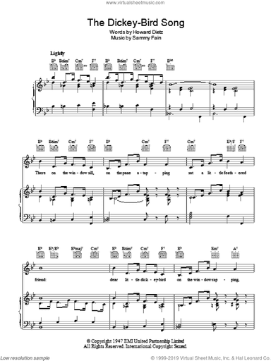 The Dickey-Bird Song