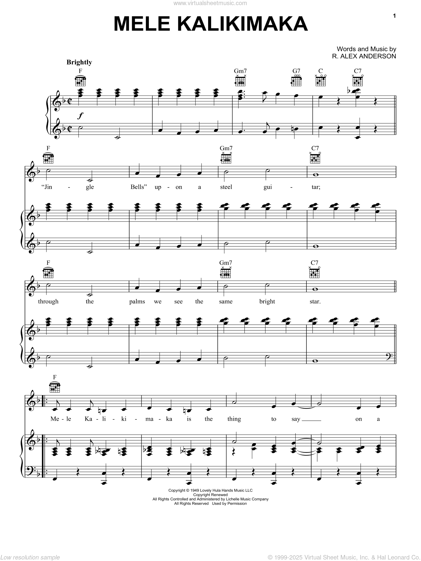 Mele Kalikimaka