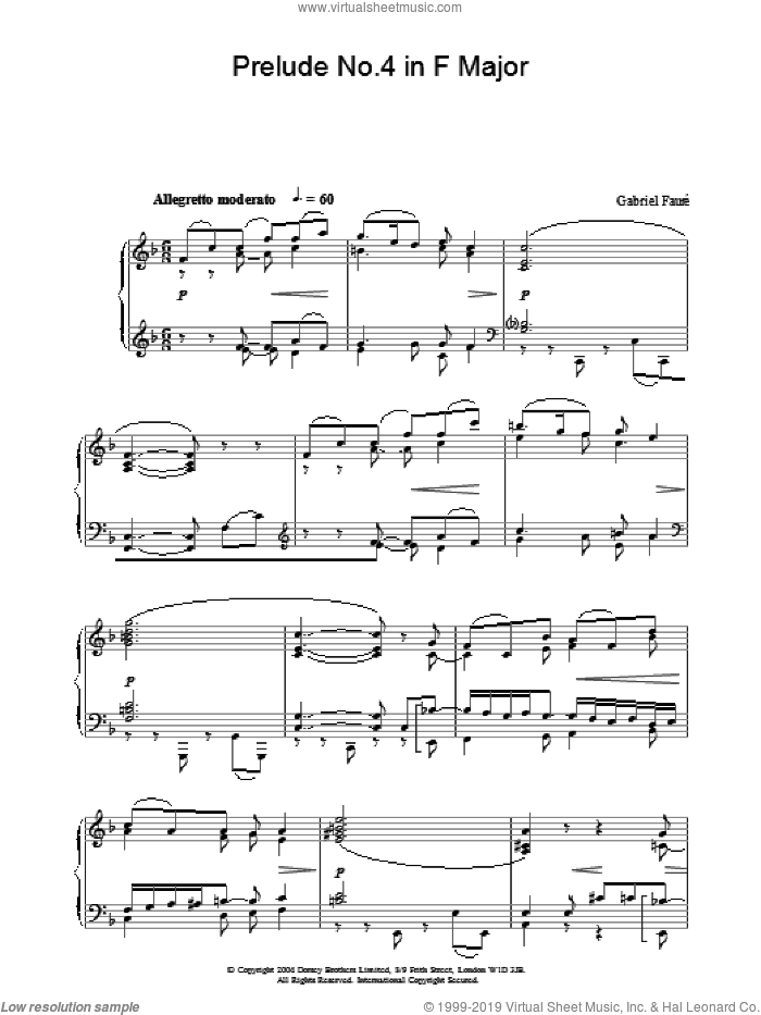 Prelude No.4 in F Major