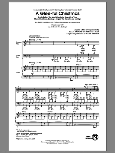 A Glee-ful Christmas (Choral Medley)(arr. Mark Brymer)