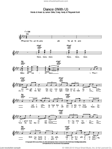 Dance (With U)