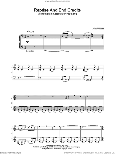 Reprise And End Credits (from Catch Me If You Can)