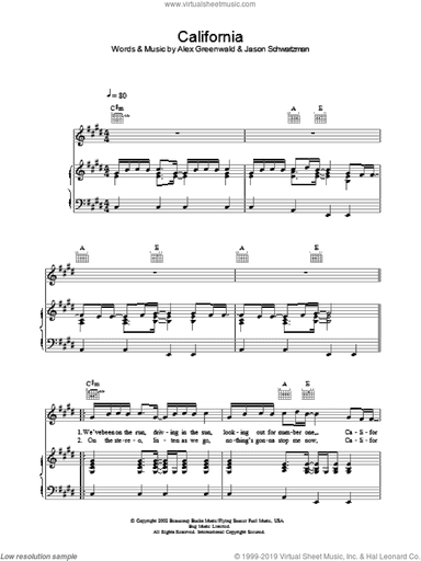 California (theme from The OC)