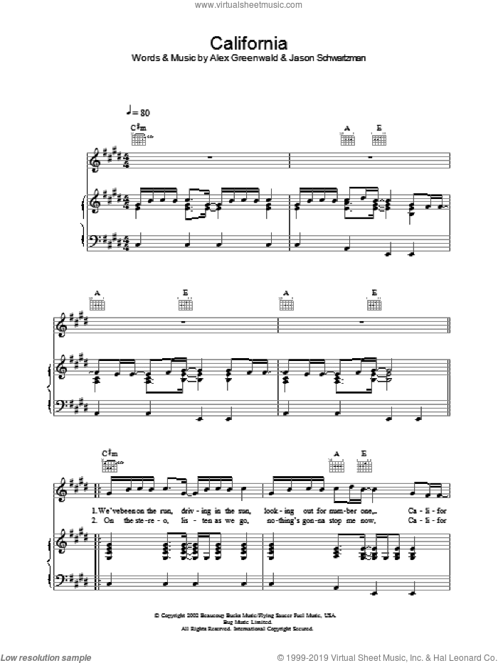 California (theme from The OC)