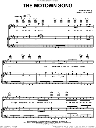 The Motown Song