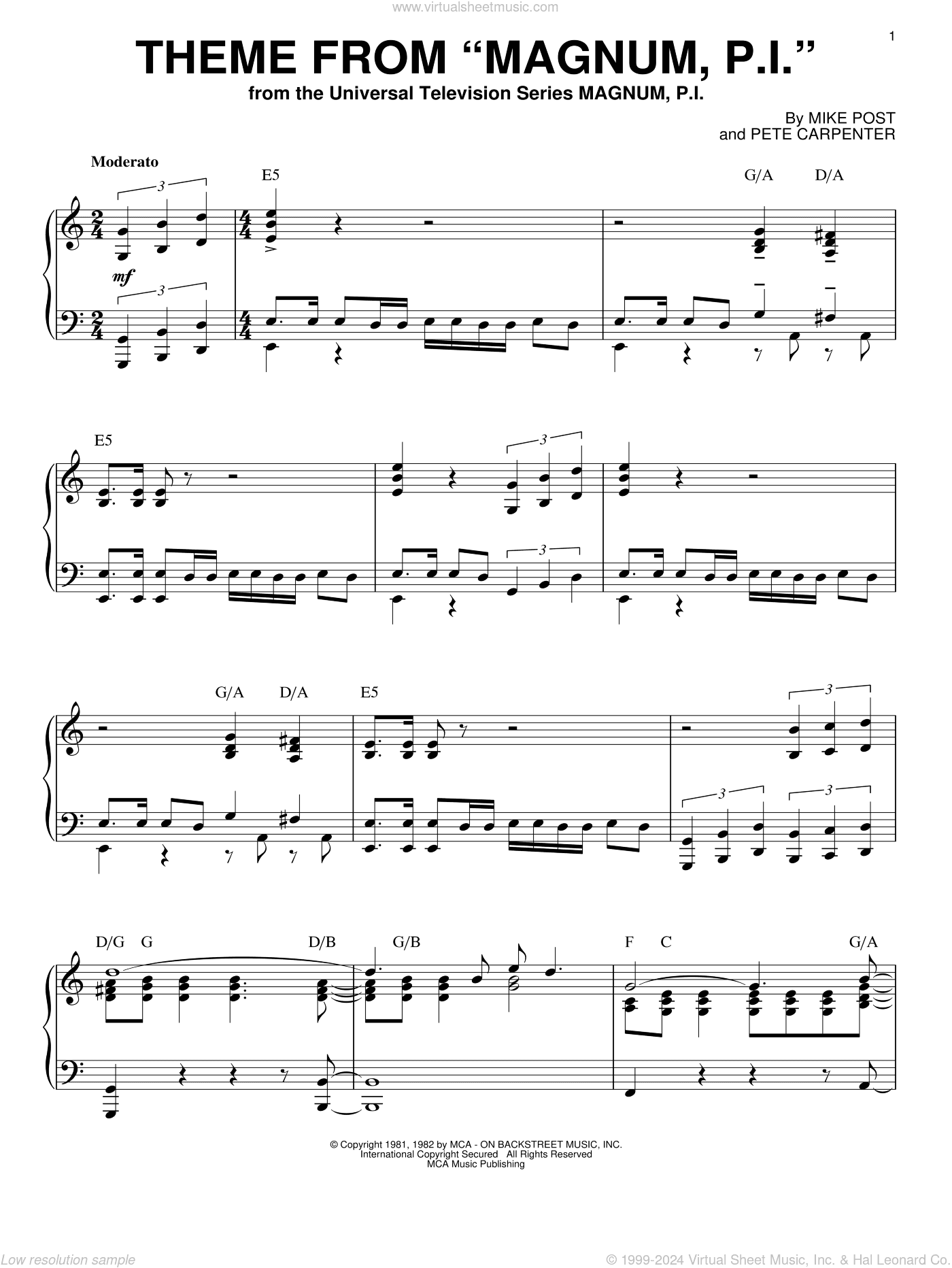 Theme from Magnum, P.I.
