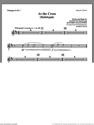 At The Cross (Hallelujah) (complete set of parts)