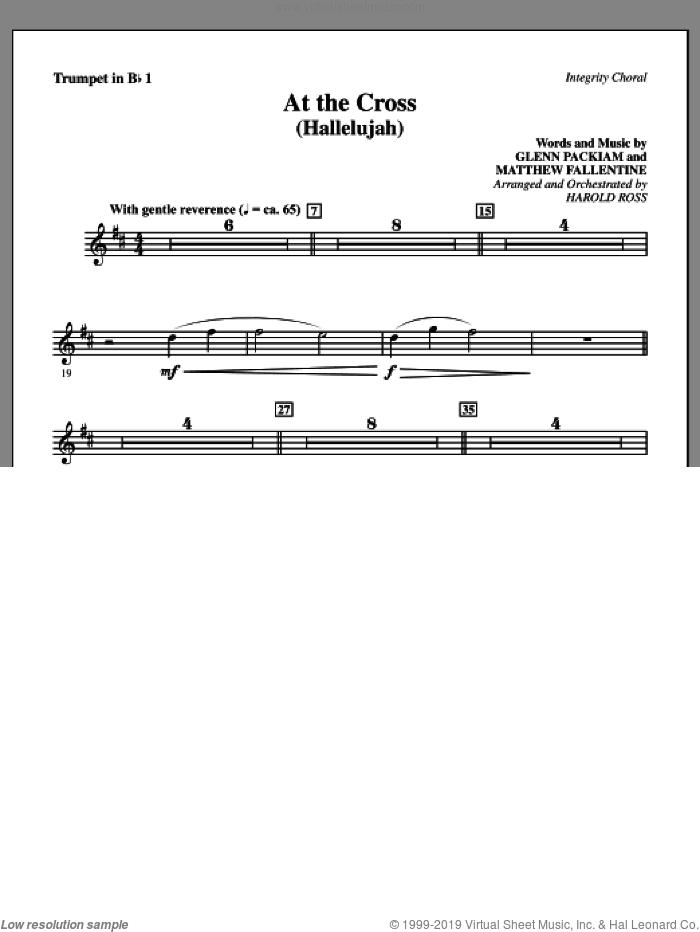 At The Cross (Hallelujah) (complete set of parts)