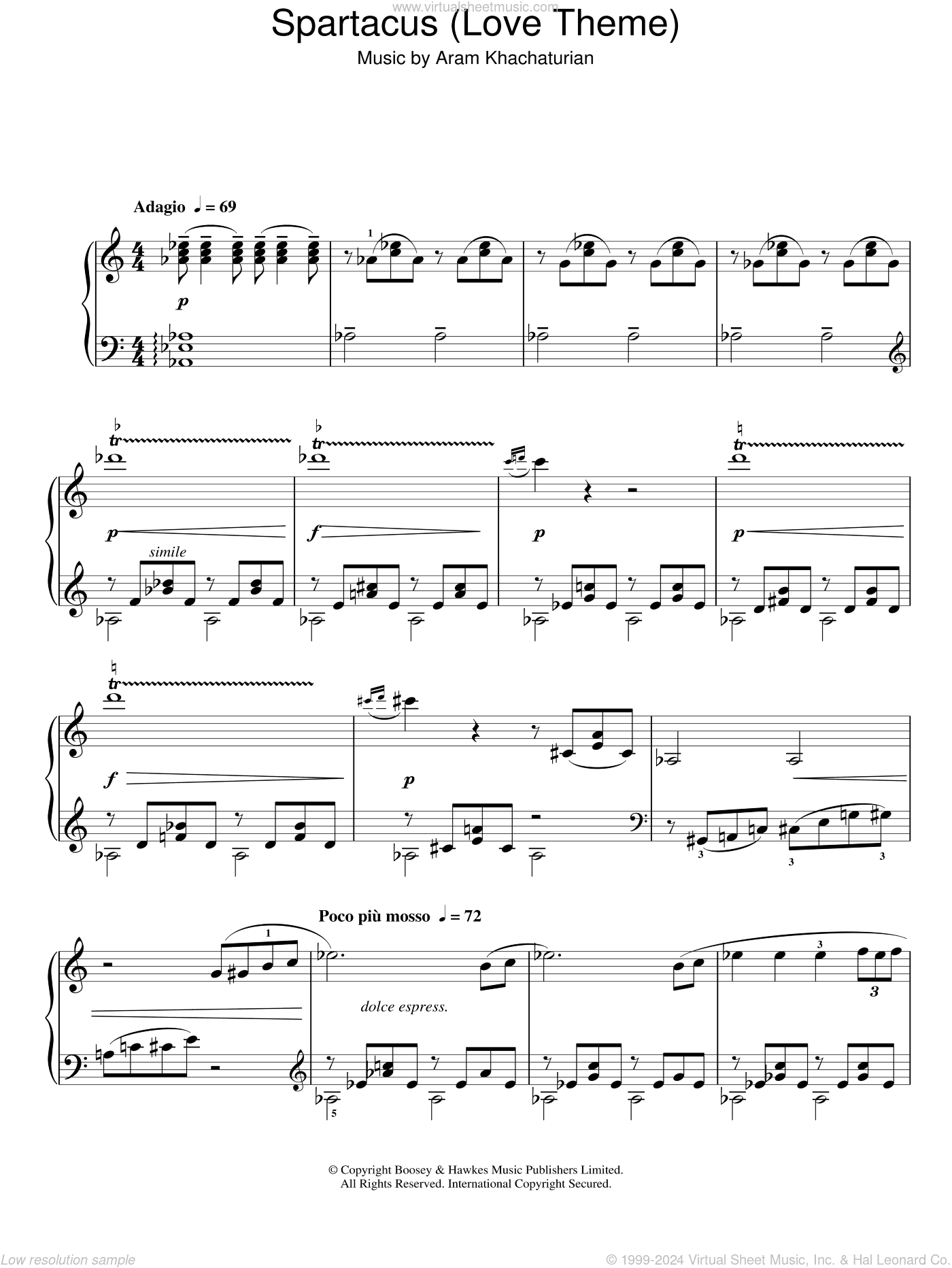 Spartacus - Love Theme