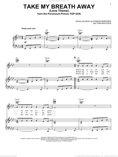 Take My Breath Away (Love Theme)