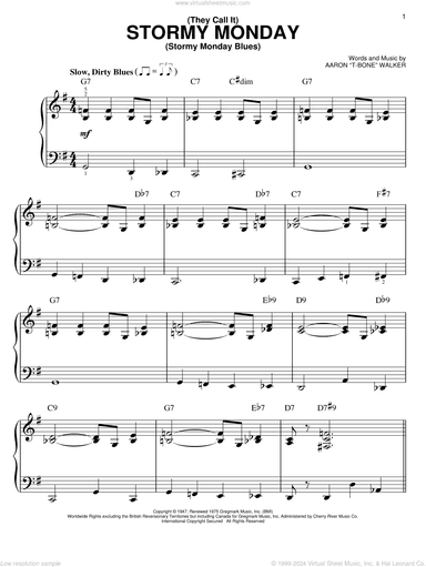 (They Call It) Stormy Monday (Stormy Monday Blues)