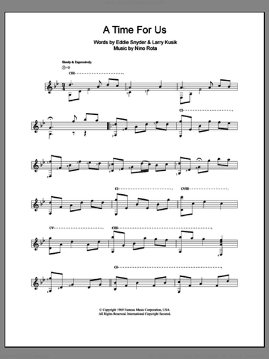 A Time For Us (Love Theme)