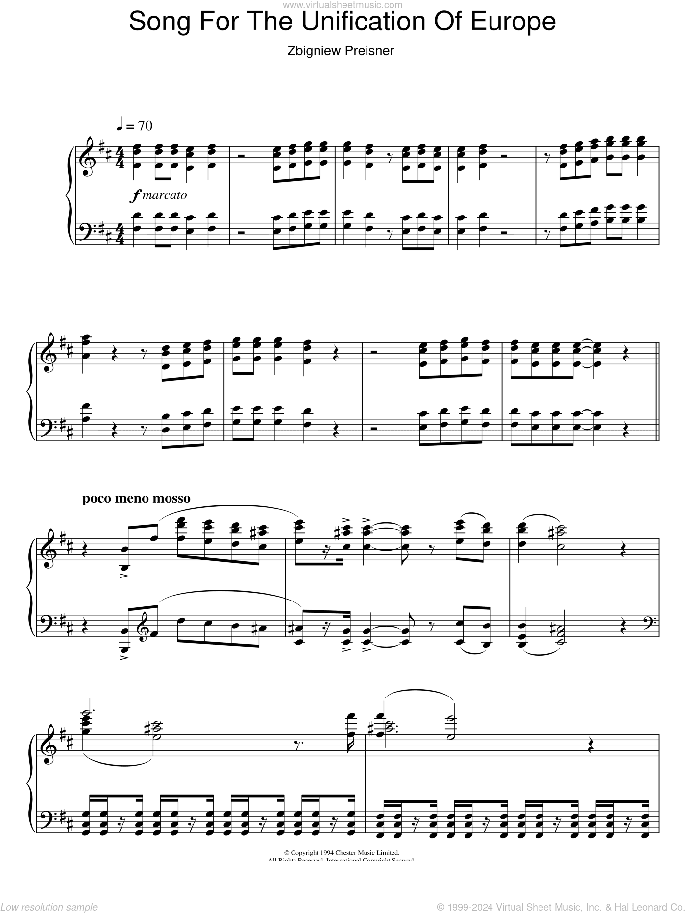 Song For The Unification Of Europe (from Three Colours Blue)