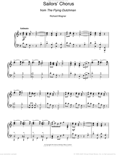 Sailors' Chorus (from The Flying Dutchman)