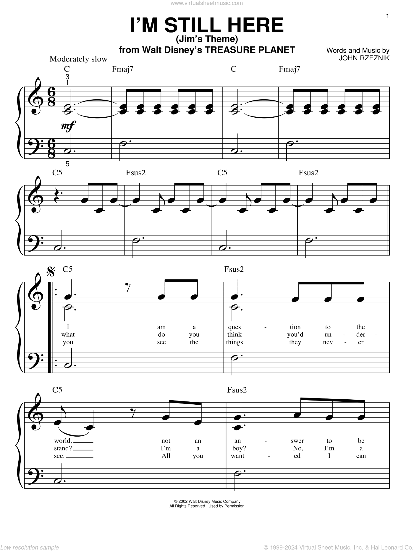 I'm Still Here (Jim's Theme)