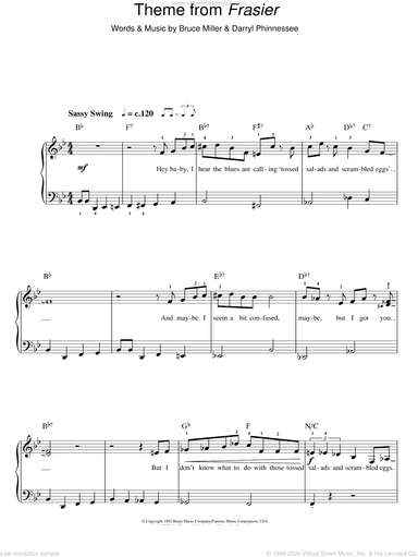 Tossed Salad And Scrambled Eggs (Theme from Frasier)