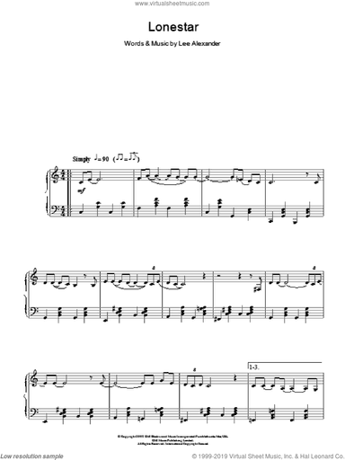 Lonestar, (intermediate)