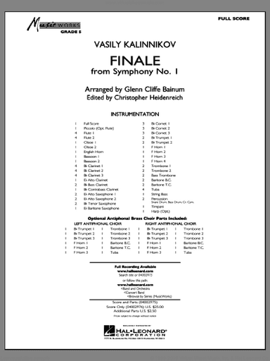 Finale from Symphony No. 1 (COMPLETE)