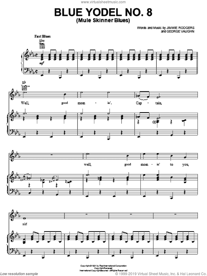 Blue Yodel No. 8 (Mule Skinner Blues)