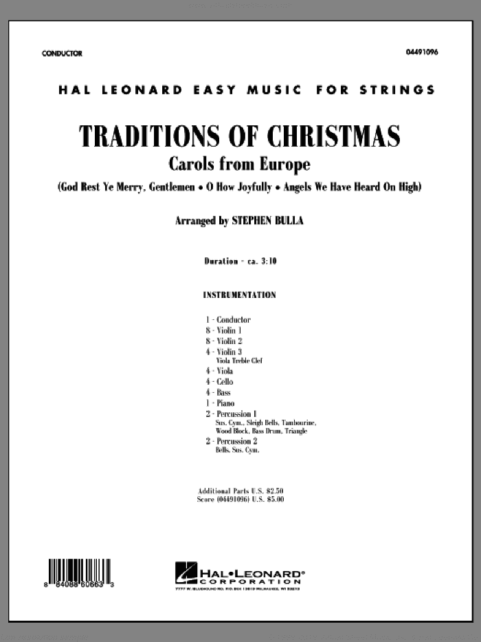 Traditions Of Christmas (Carols From Europe)