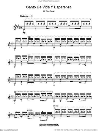 Canto De Vida Y Esperenza