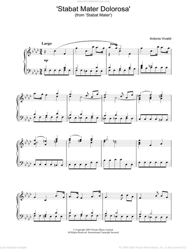 'Stabat Mater Dolorosa' (from 'Stabat Mater')