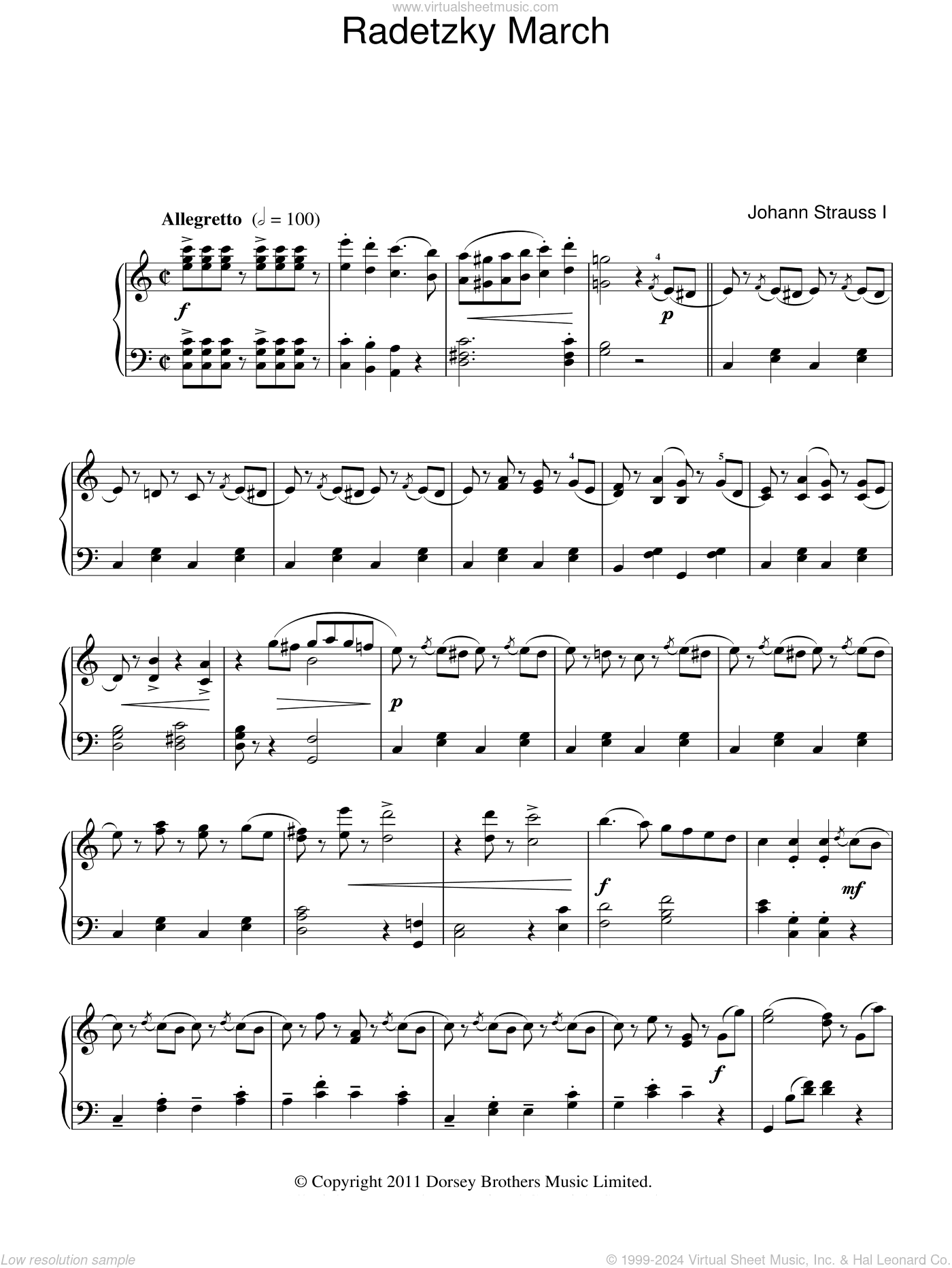 Radetzky March Op. 228