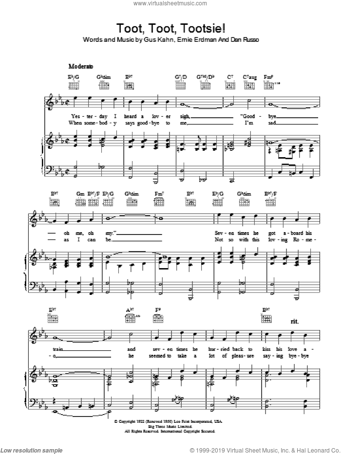 Toot, Toot, Tootsie!