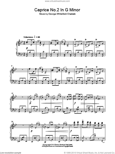 Caprice No. 2 In G Minor