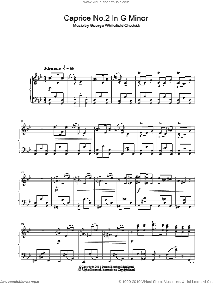 Caprice No. 2 In G Minor