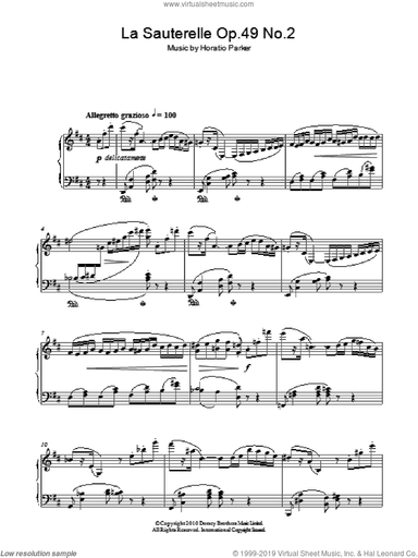 La Sauterelle Op. 49 No. 2