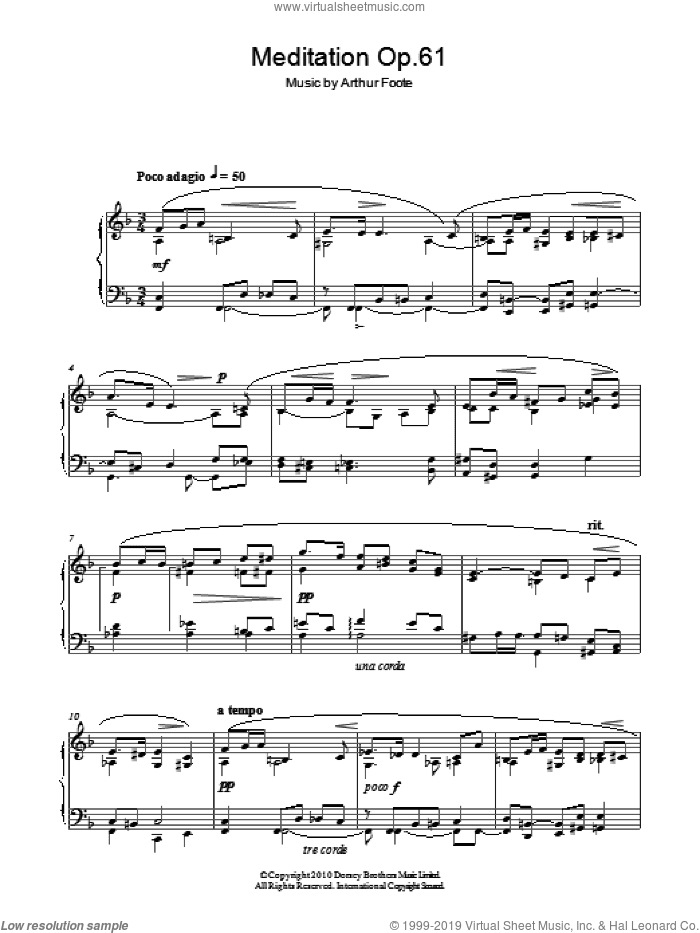 Meditation Op.61