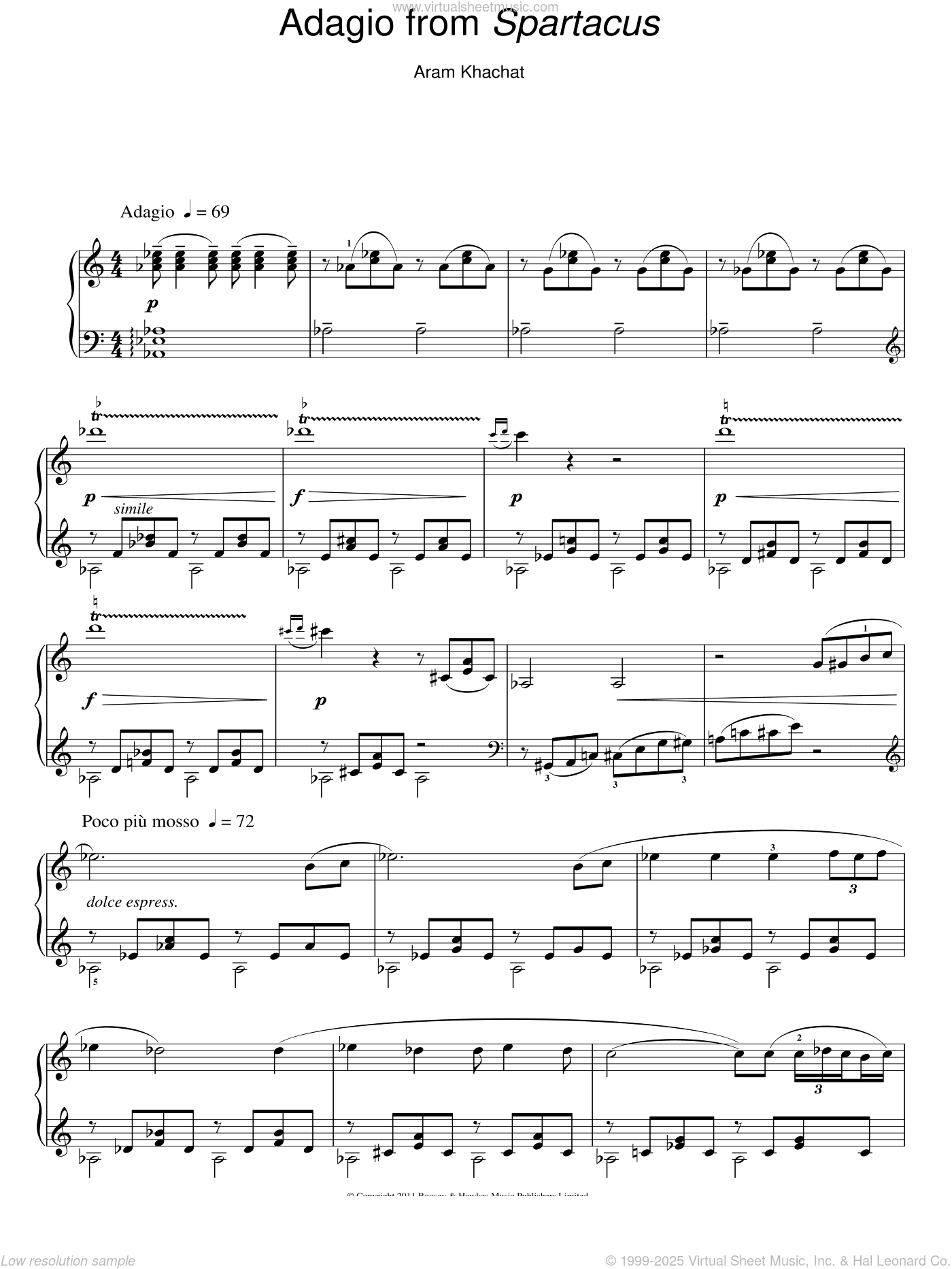 Adagio From Spartacus