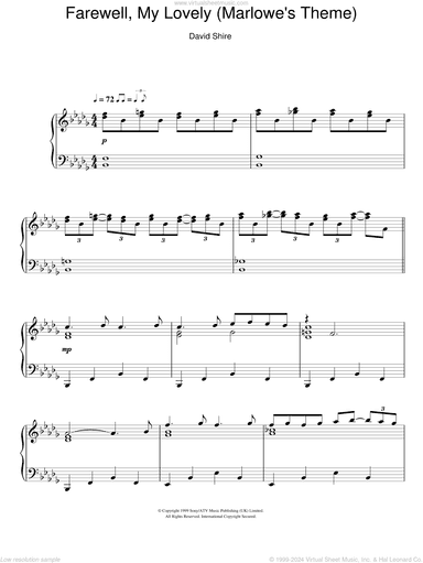 Farewell, My Lovely (Marlowe's Theme)