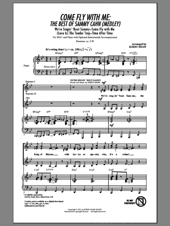 Come Fly With Me: The Best Of Sammy Cahn (Medley)