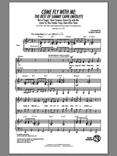 Come Fly With Me: The Best Of Sammy Cahn (Medley)