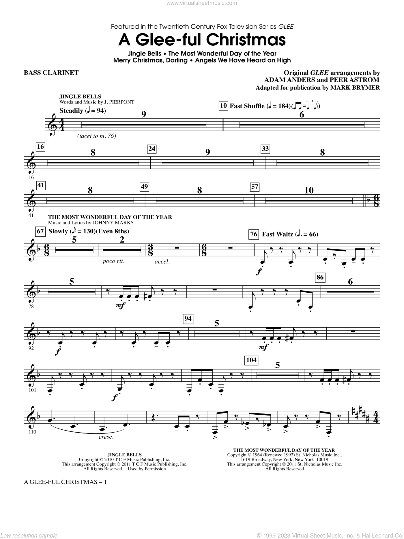 A Glee-ful Christmas (Choral Medley)(arr. Mark Brymer)