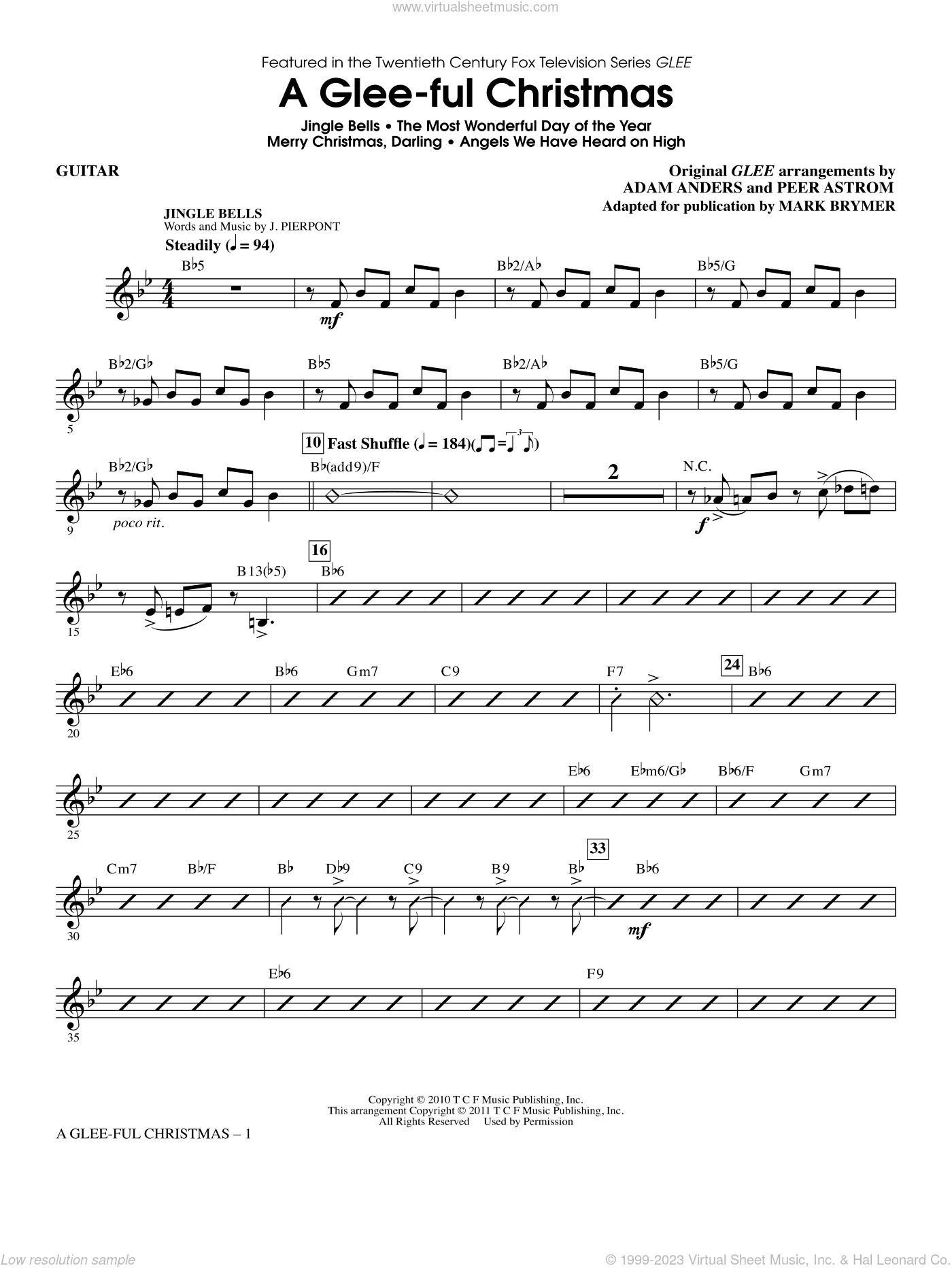 A Glee-ful Christmas (Choral Medley)(arr. Mark Brymer)