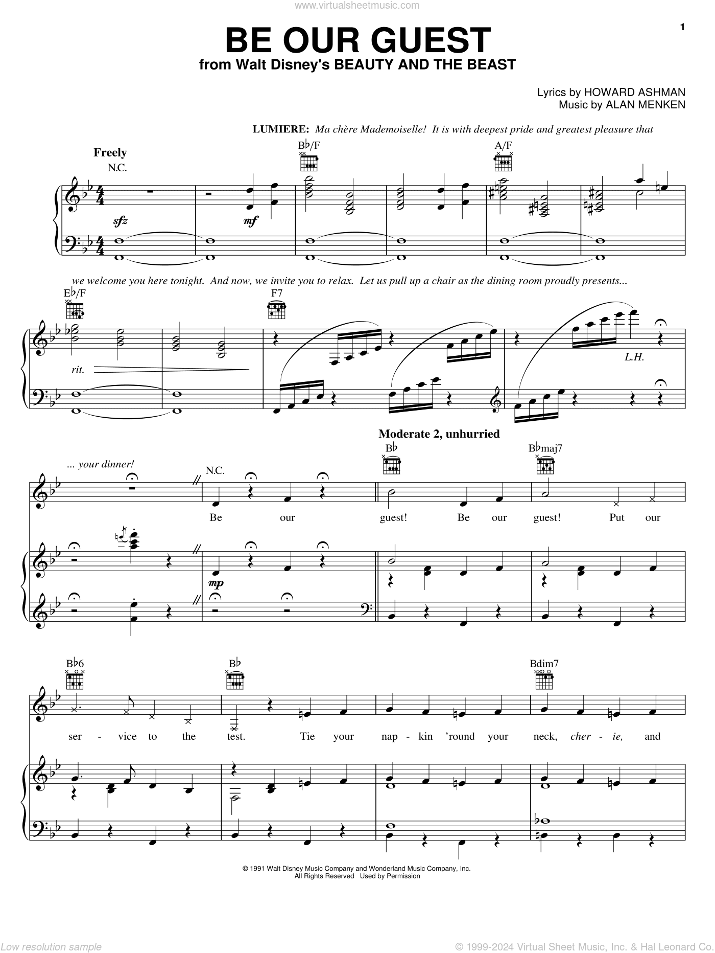 Be Our Guest (from Beauty And The Beast)