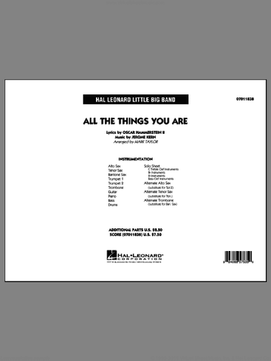All The Things You Are (COMPLETE)
