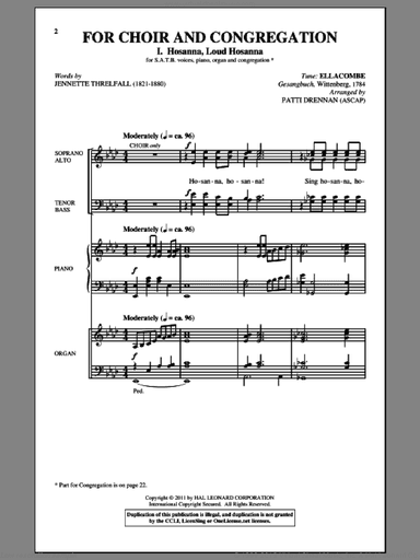 For Choir And Congregation, Volume 2