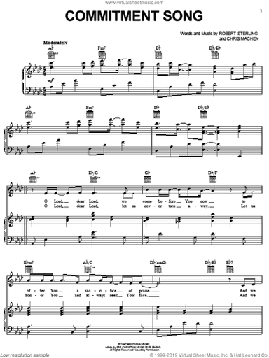 Commitment Song